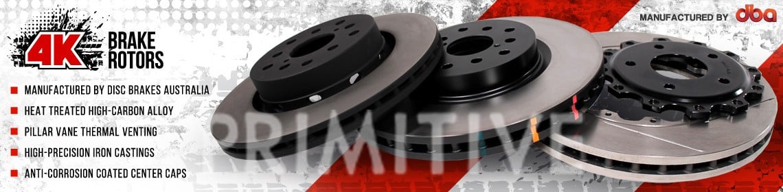 DBA/KNS 4K Rear Rotor, Non-STi 2-pot - Image 3