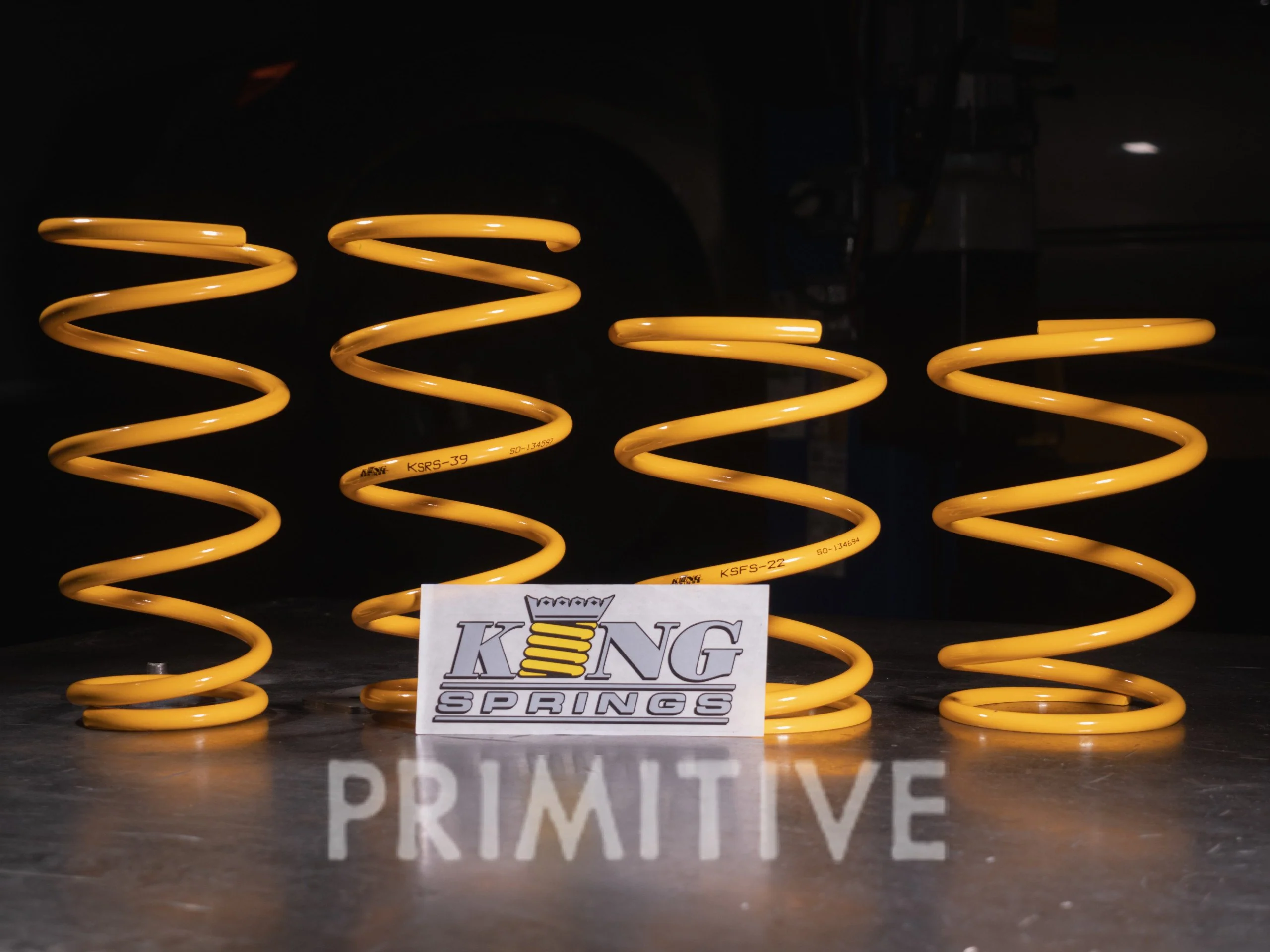 King 1.6" Lowering Springs 2004-2007 Impreza/WRX/STi