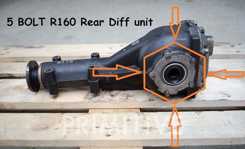 R160 "5-Bolt" Uni Rear Skid Plate - Image 2
