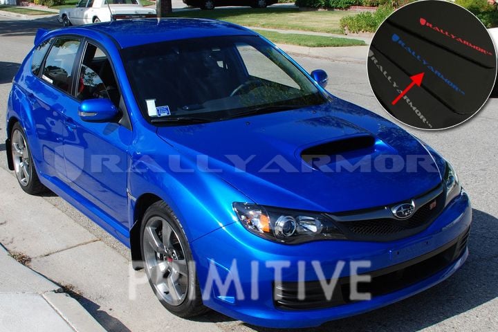 Rally Armor Mud Flaps 11-14 WRX Hatch & 08-14 STi Hatch - Image 2
