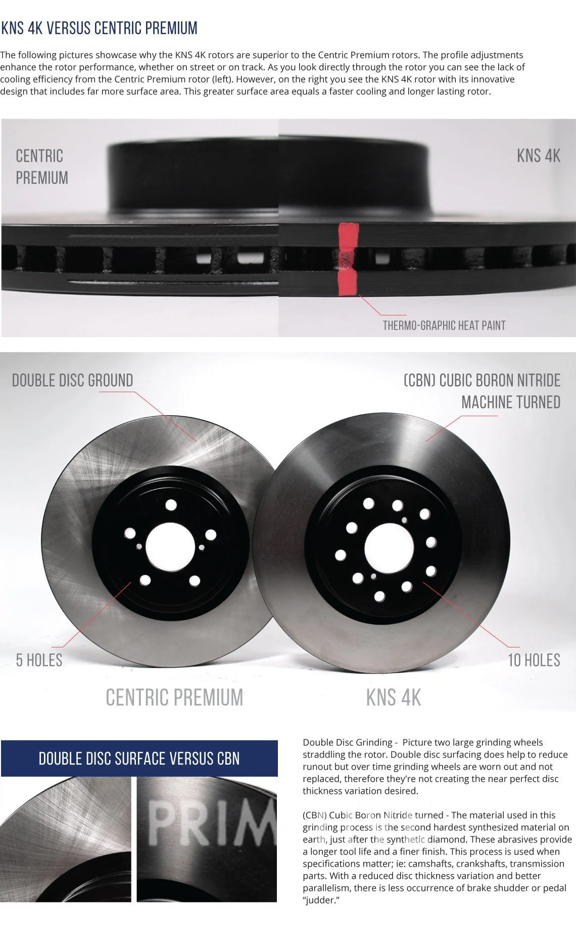 STi 4-pot Gravel Front Rotors - Image 5