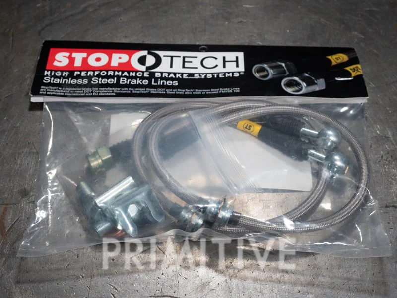 StopTech SS Front Brake Lines for 08-21 WRX/STi & 4-Pot 5x114.3 - Image 3