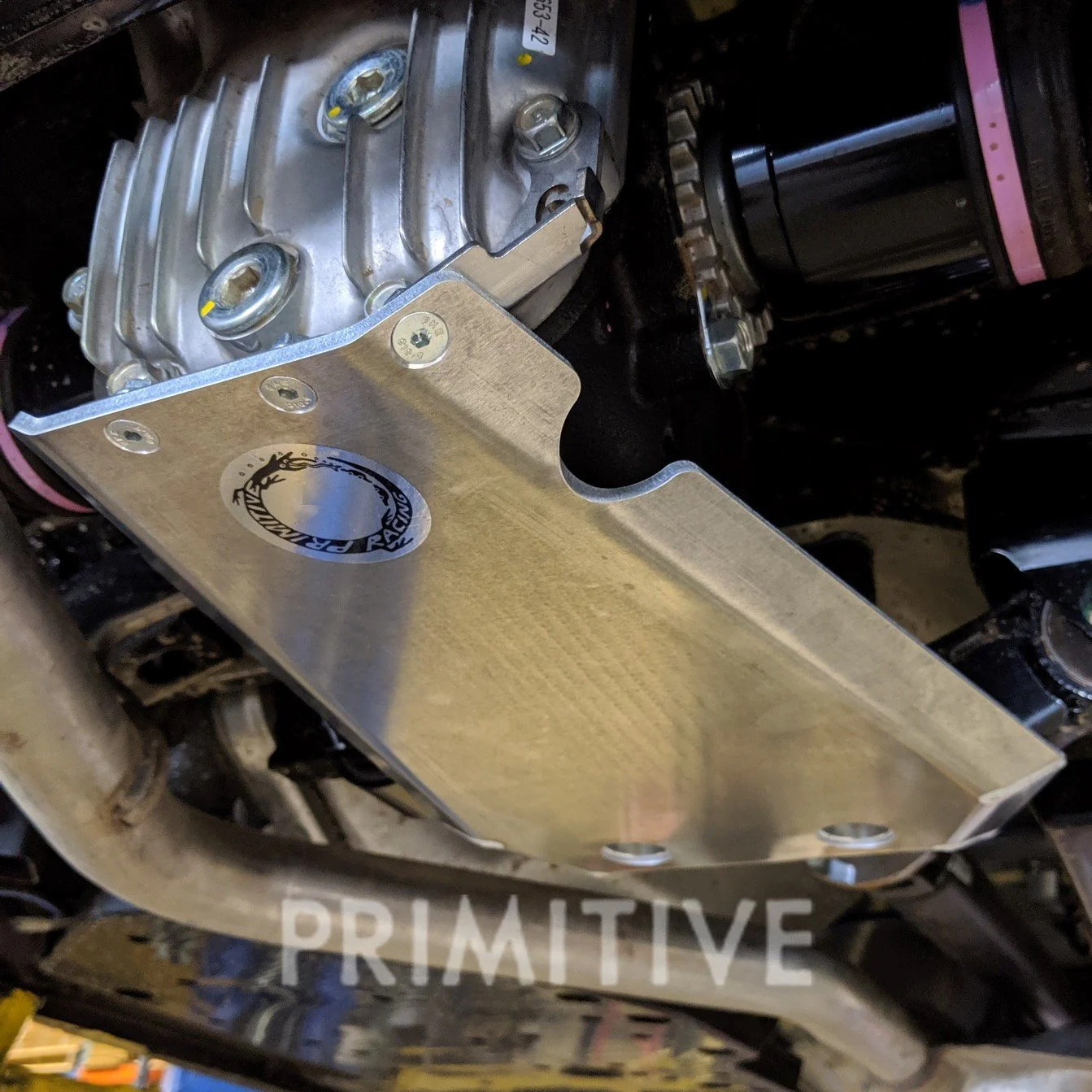 Uni "1-Bolt" Rear Skid Plate - Image 2